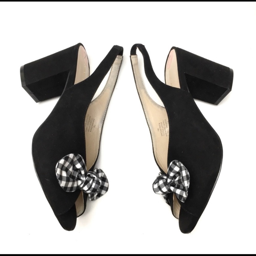 NINE West Graham Bow Slingbacks - Picture 4 of 8